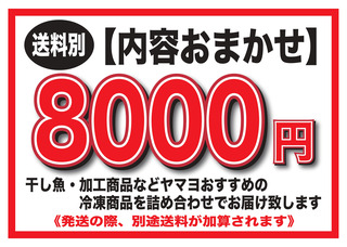 【送料別】ヤマヨ海宝ギフト8000
