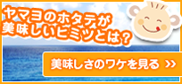 ヤマヨのホタテが美味しいヒミツとは？